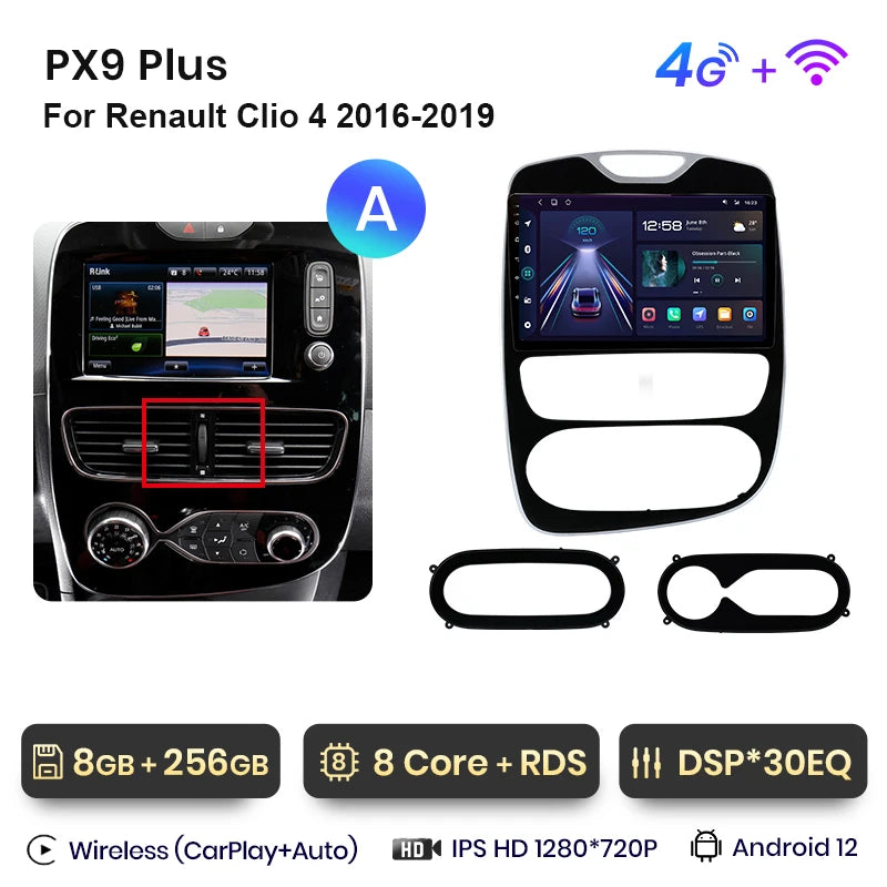 CAR PLAY Clio 4 2012-2016 et 2016-2019