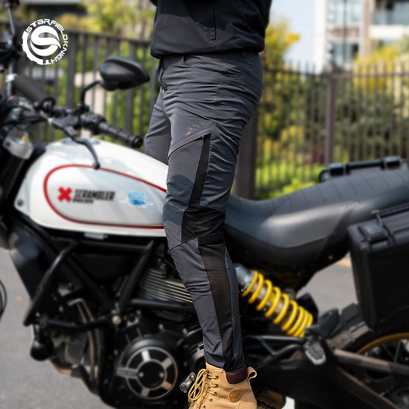 Pantalon de Moto Respirant Avec protection Slim StarField Knight™