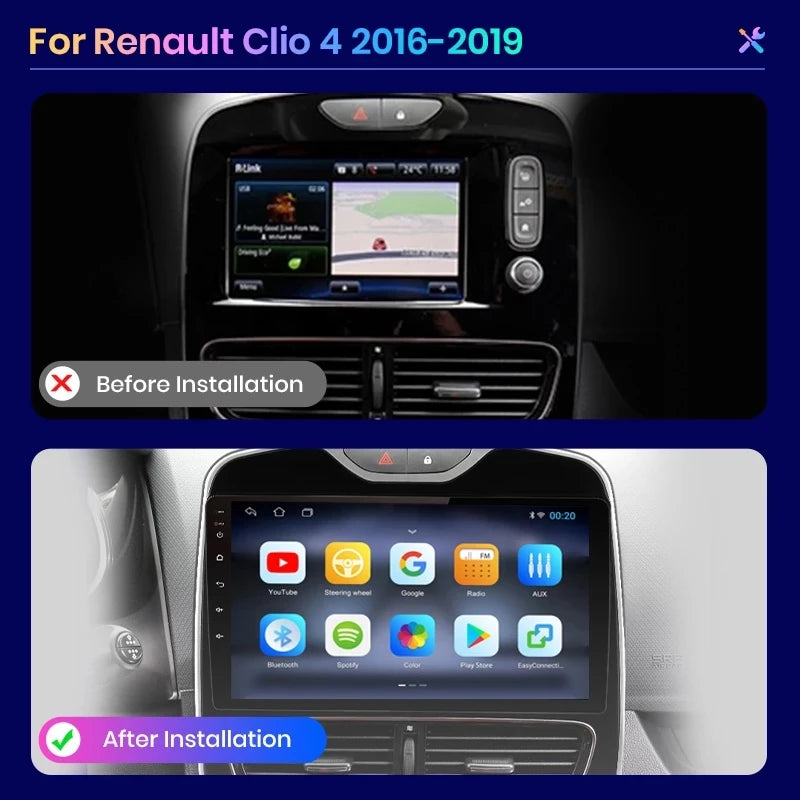 CAR PLAY Clio 4 2012-2016 et 2016-2019 