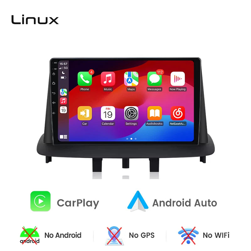Carplay pour Renault Megane 3 de 2008 à 2014